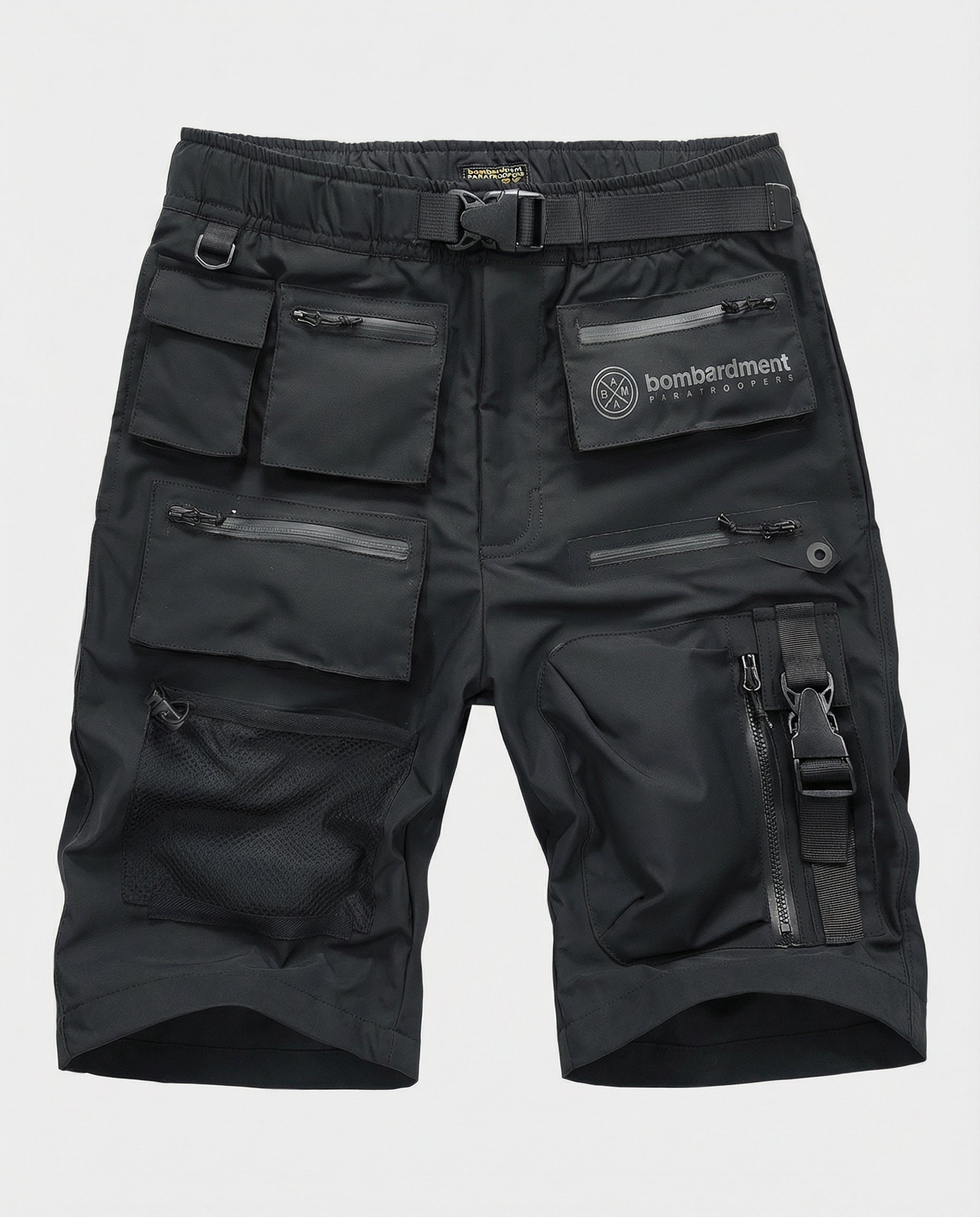 Paratrooper Tactical Cargo Shorts - Techwear Multi-Pocket Style