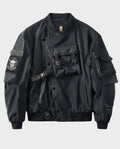 Grim Reaper Tactical Bomber Jacket - Techwear Streetwear