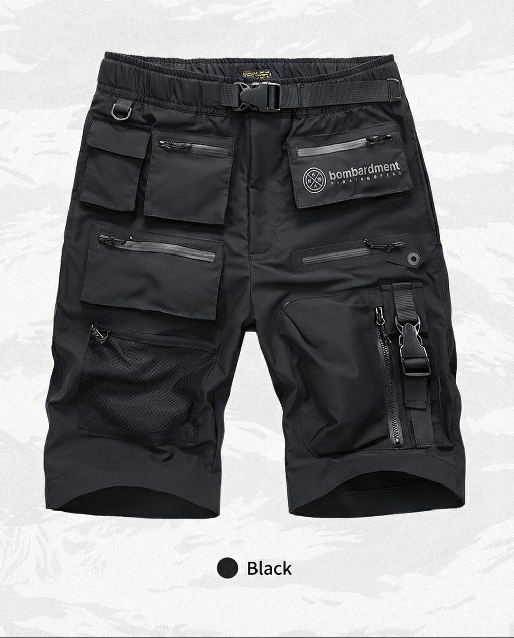 Paratrooper Tactical Cargo Shorts - Techwear Multi-Pocket Style