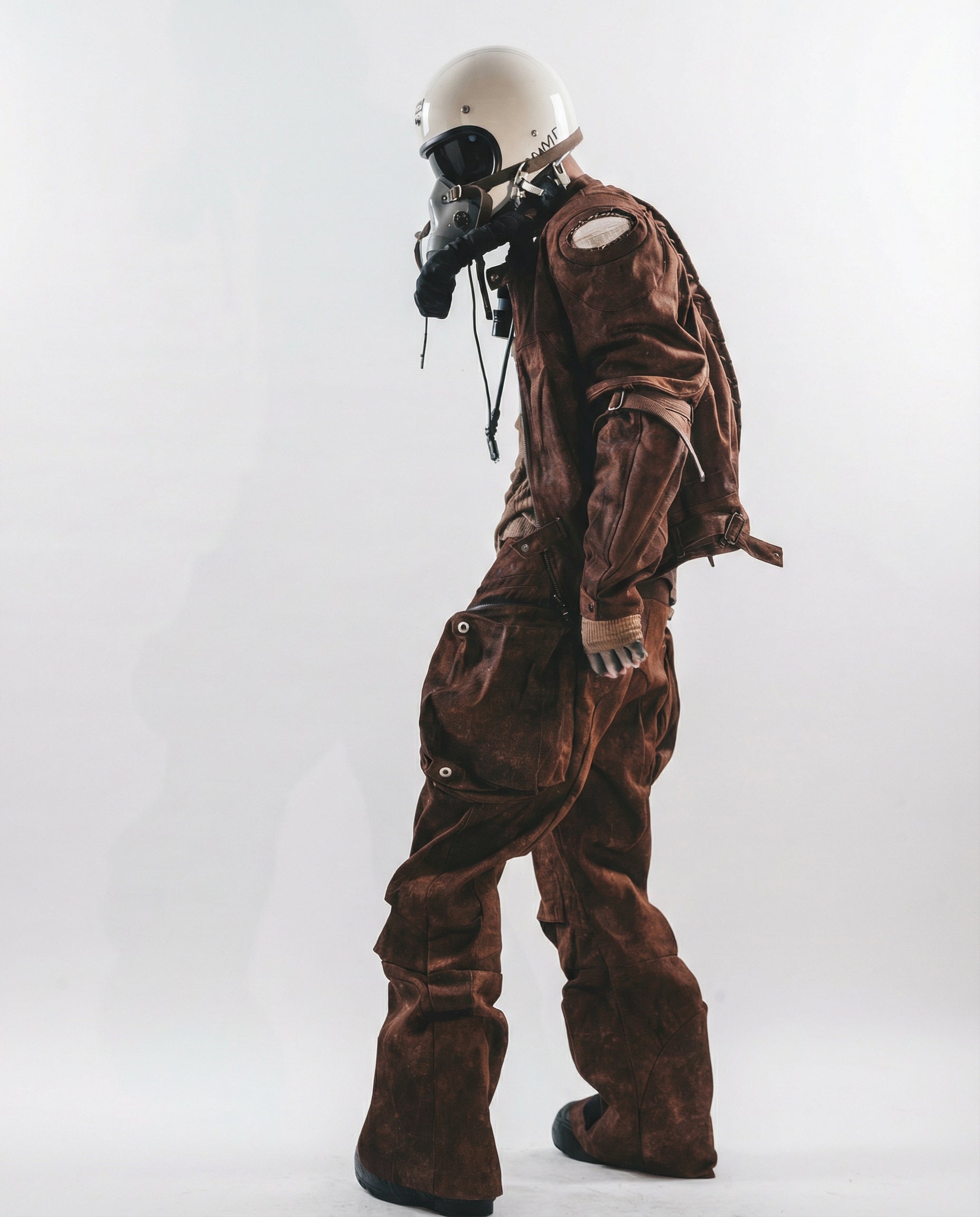 Dragon Spine Wasteland Biker Jacket - Techwear Racing Coat