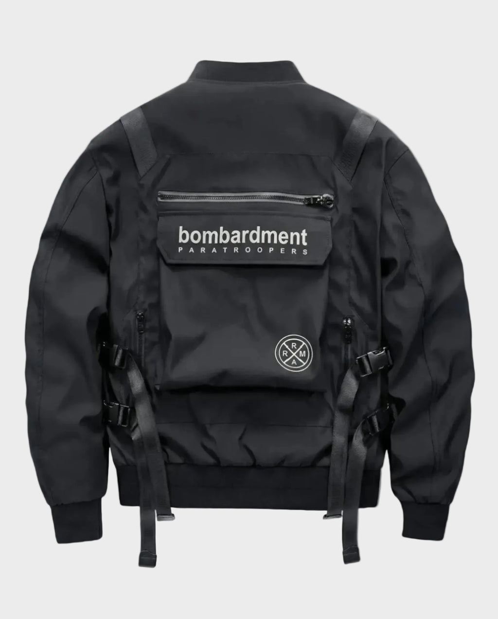 Multi-Pocket Techwear Bomber Jacket - Paratrooper Cargo Coat