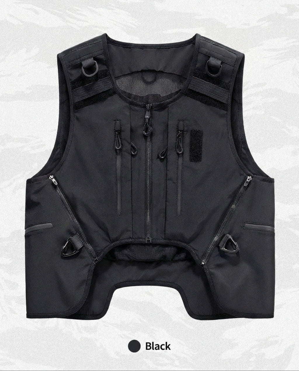 Tactical Multi-Pocket Utility Vest - Urban Techwear Style