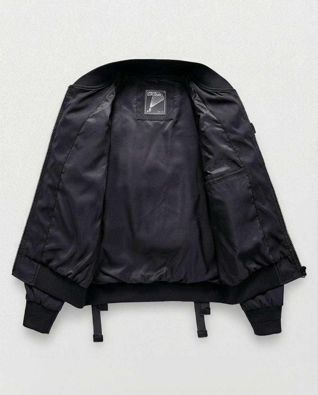 Multi-Pocket Techwear Bomber Jacket - Paratrooper Cargo Coat