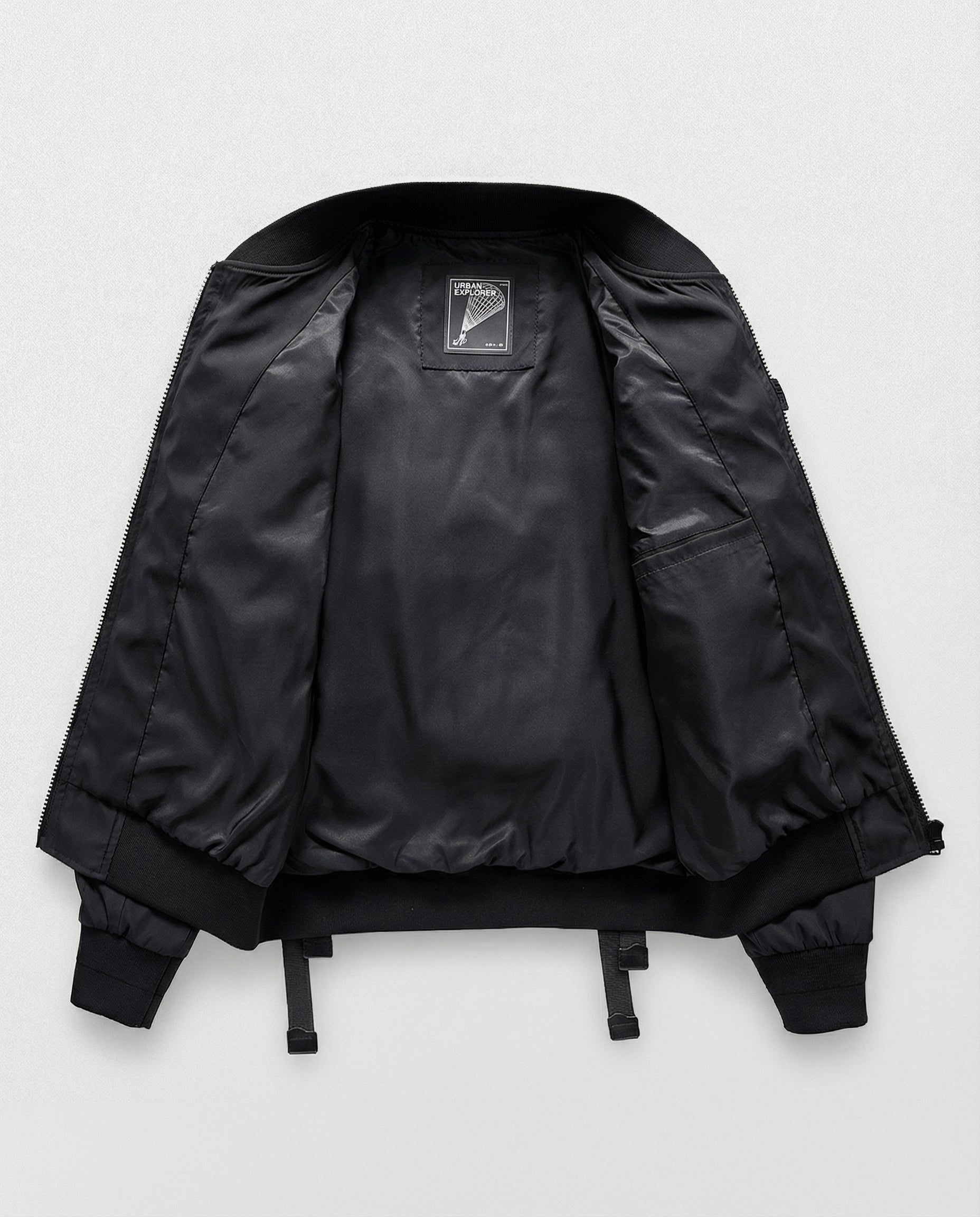 Multi-Pocket Techwear Bomber Jacket - Paratrooper Cargo Coat