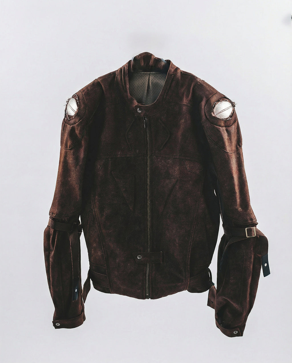 Dragon Spine Wasteland Biker Jacket - Techwear Racing Coat