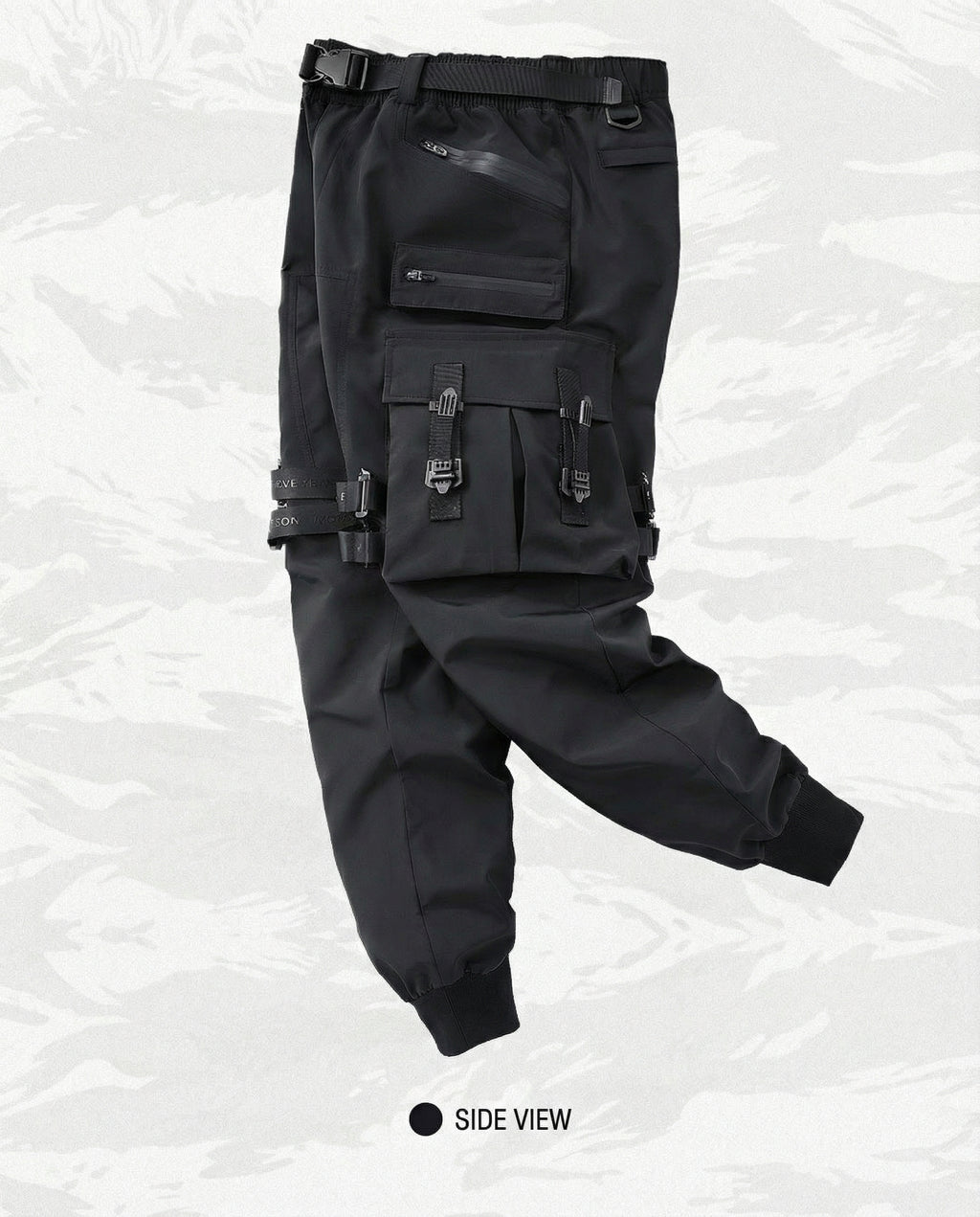 VIP Techwear Multi-Pocket Cargo Joggers - Tactical Streetwear