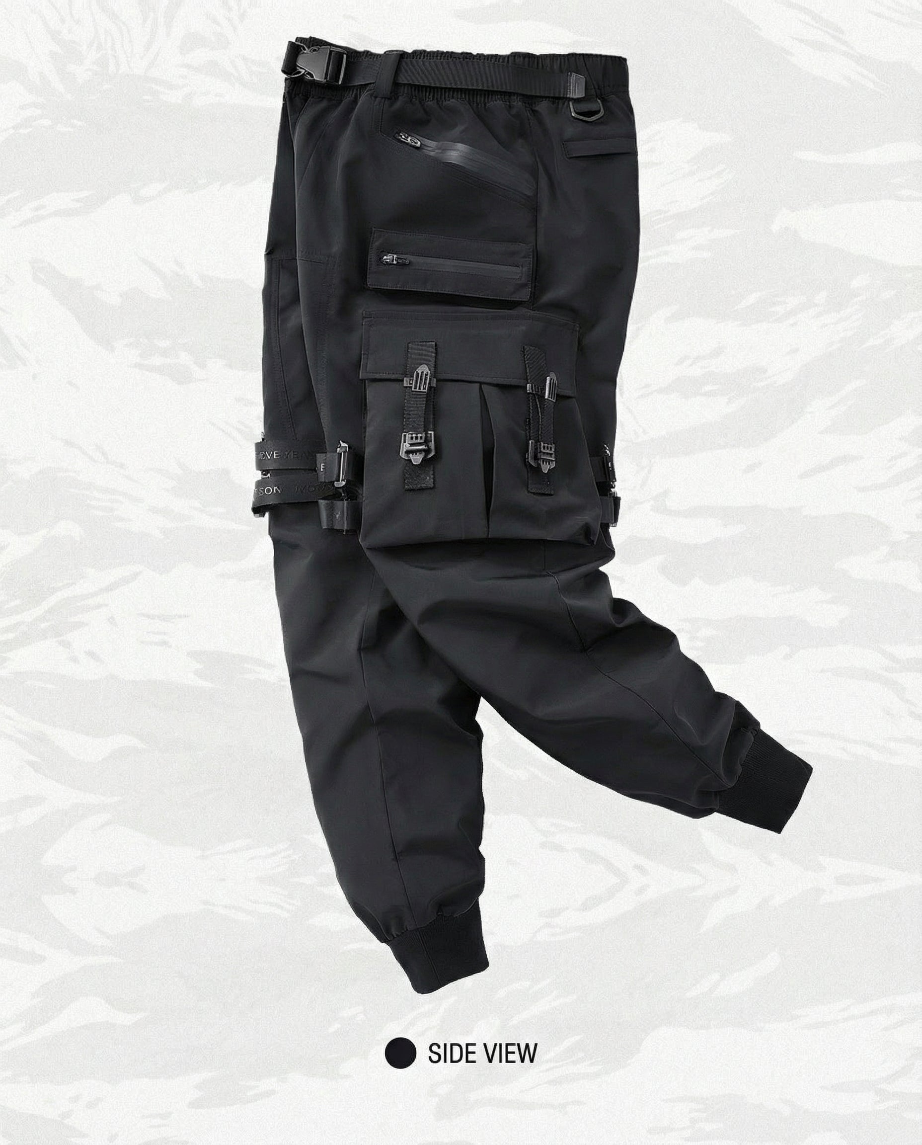 VIP Techwear Multi-Pocket Cargo Joggers - Tactical Streetwear