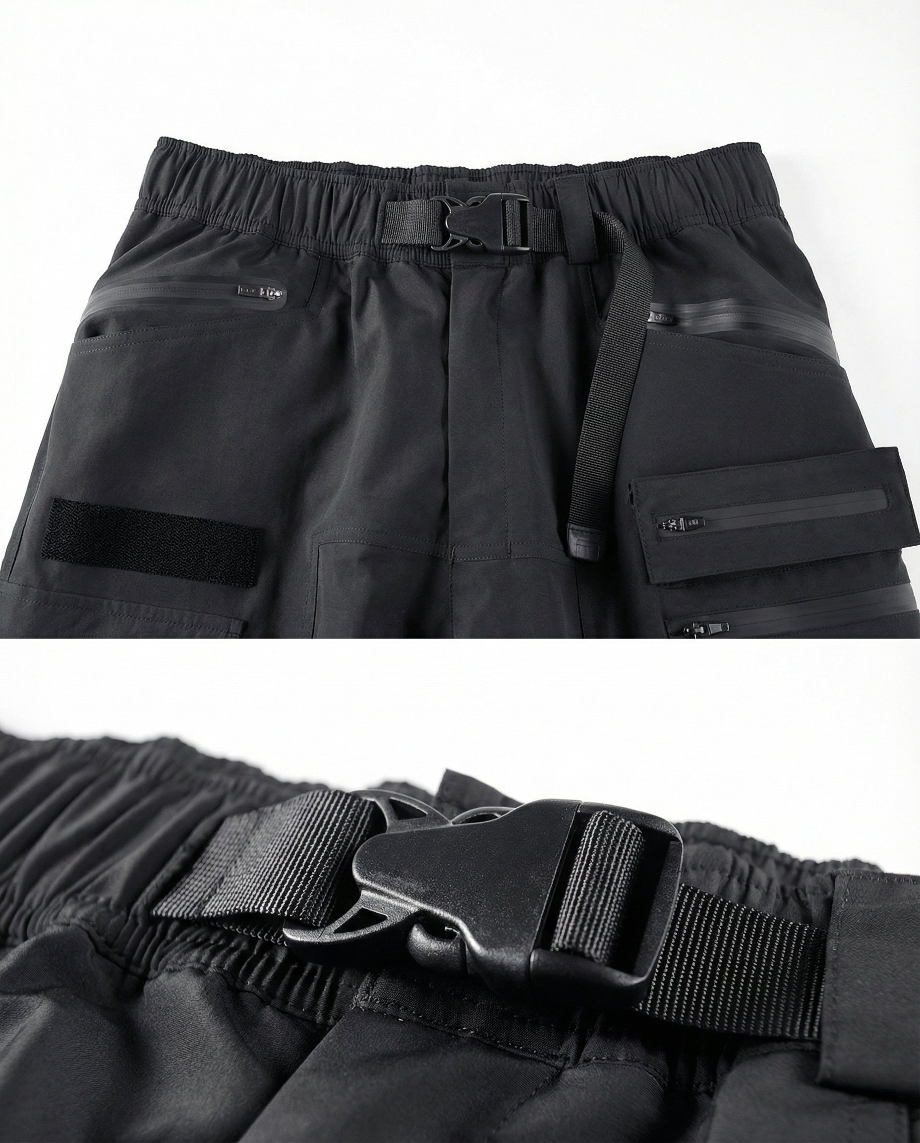 VIP Techwear Multi-Pocket Cargo Joggers - Tactical Streetwear