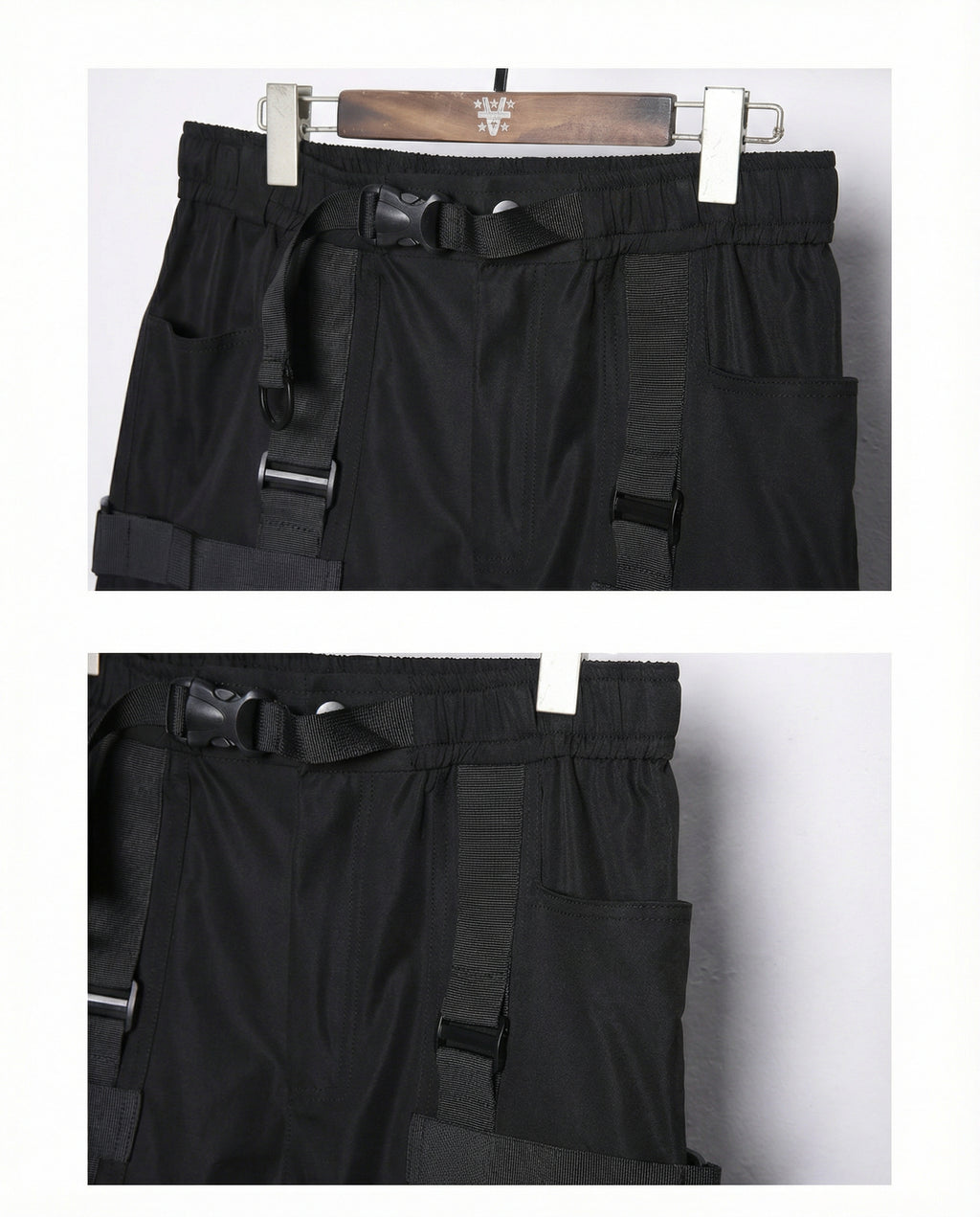 Tactical Strap Cargo Pants - Dark Techwear Joggers