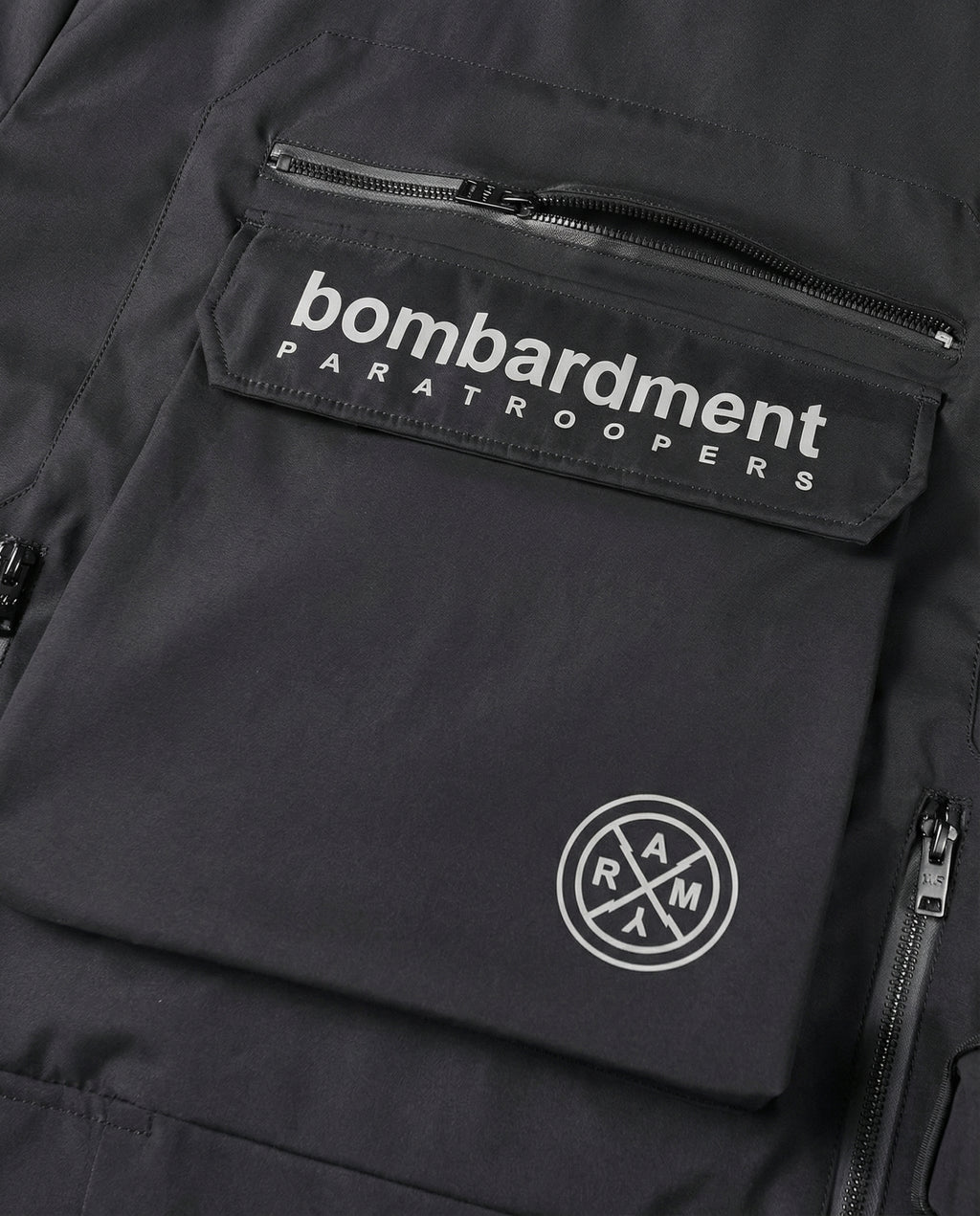 Multi-Pocket Techwear Bomber Jacket - Paratrooper Cargo Coat