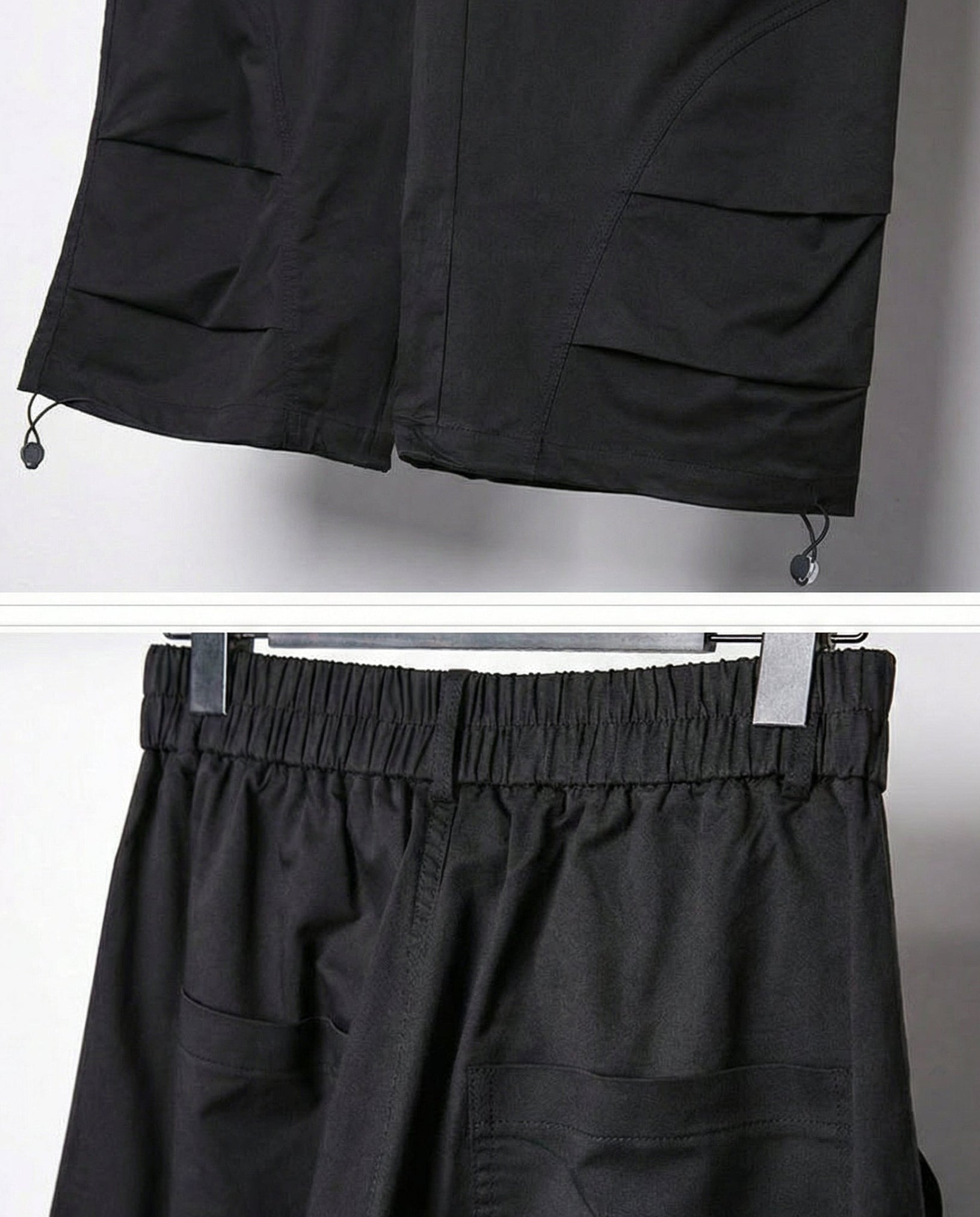 Oversized Multi-Pocket Cargo Techwear Pants - Wasteland Style