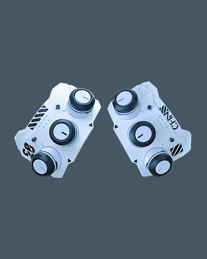 Cyberpunk Mech-Horn Tactical Cap Mask Hand Armor Zeroph