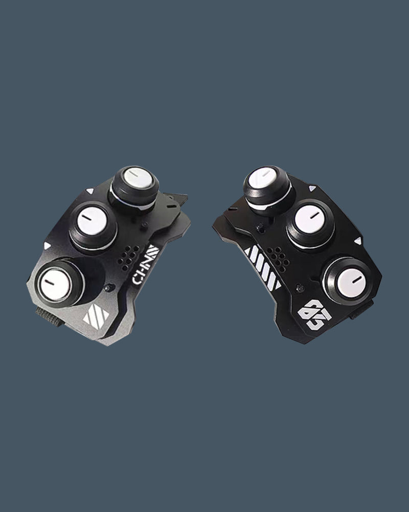 Cyberpunk Mech-Horn Tactical Cap Mask Hand Armor Zeroph