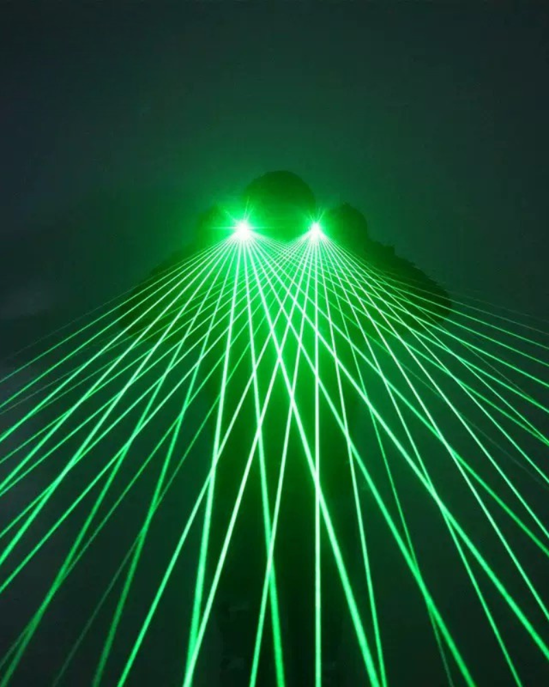 Cyberpunk Laser Rave Glasses|Sunglasses With Lasers Zeroph
