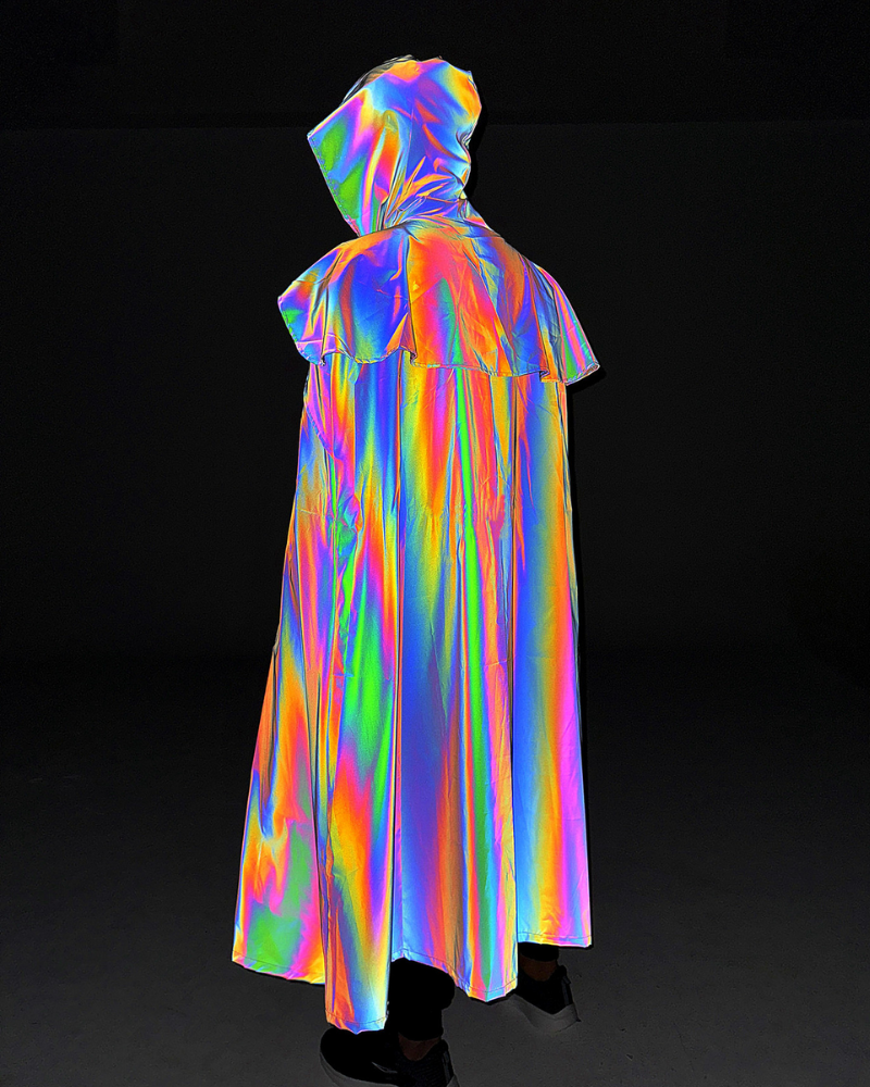 Halloween Colorful Reflective Wizard Cloak Zeroph