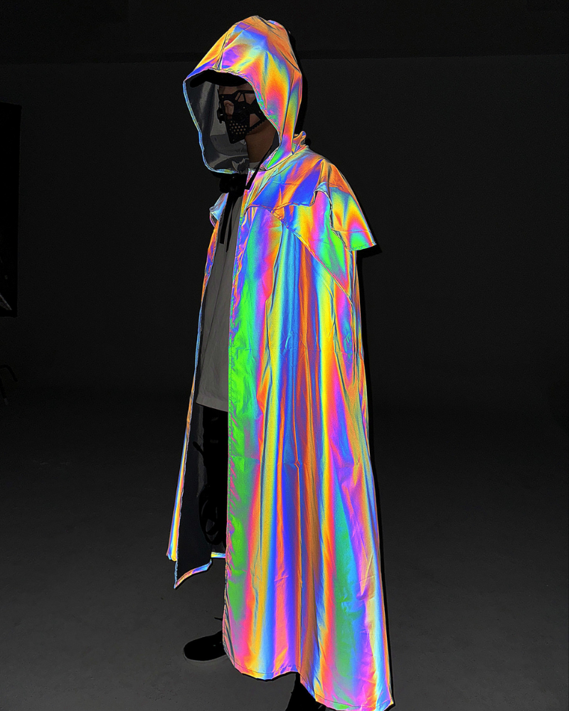 Halloween Colorful Reflective Wizard Cloak Zeroph