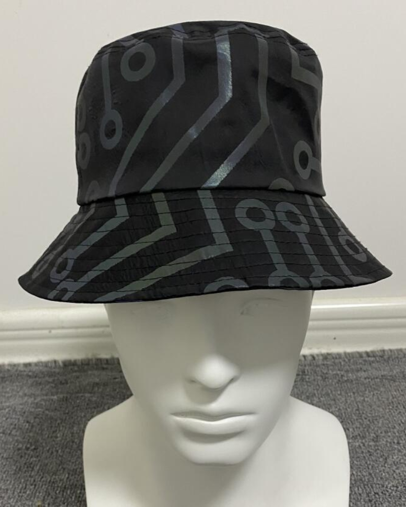 Hip Hop Rainbow Reflective Bucket Hat Zeroph