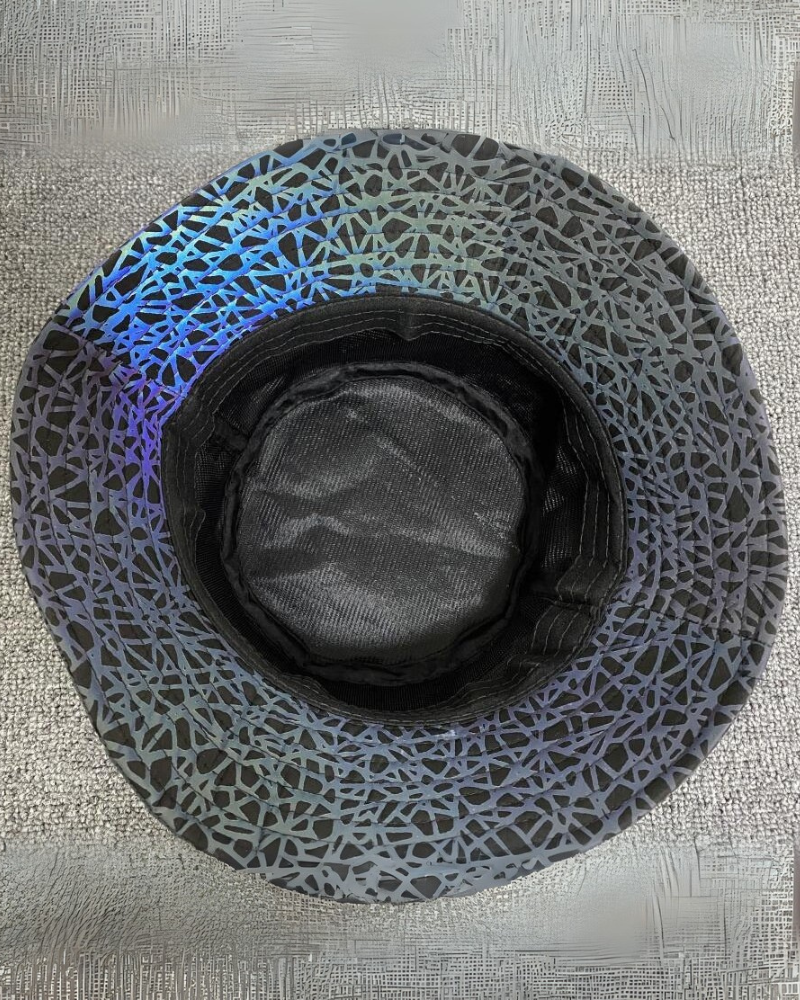 Hip Hop Rainbow Reflective Bucket Hat Zeroph