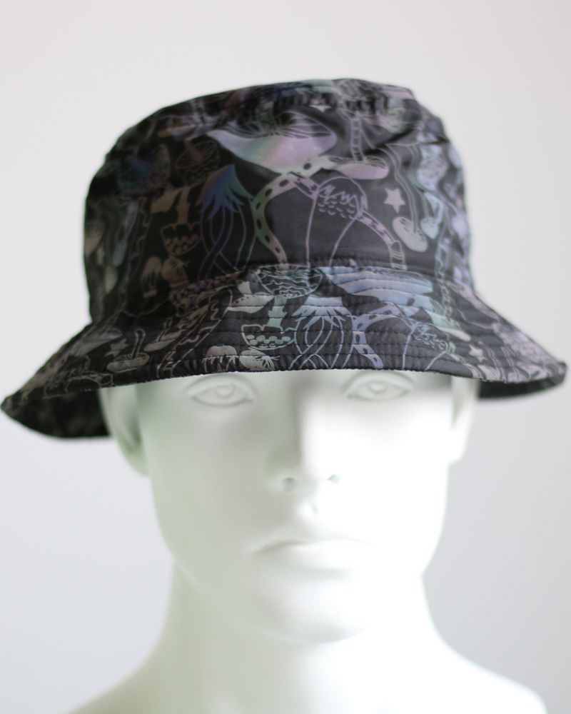 Hip Hop Rainbow Reflective Bucket Hat Zeroph