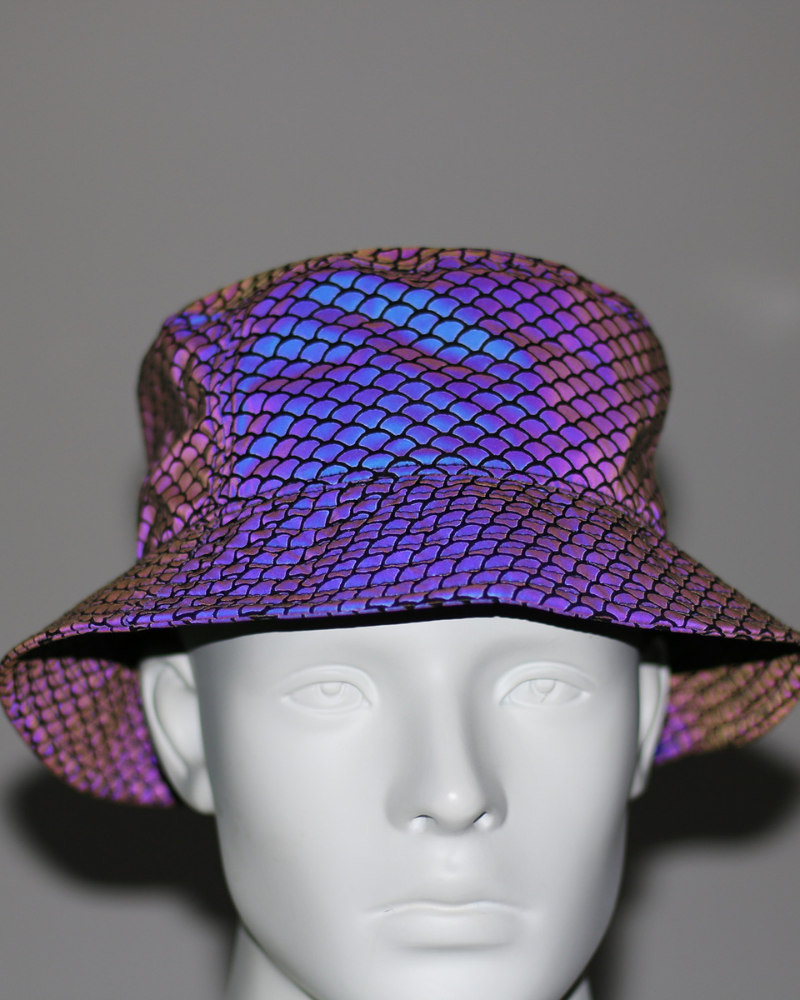 Hip Hop Rainbow Reflective Bucket Hat Zeroph