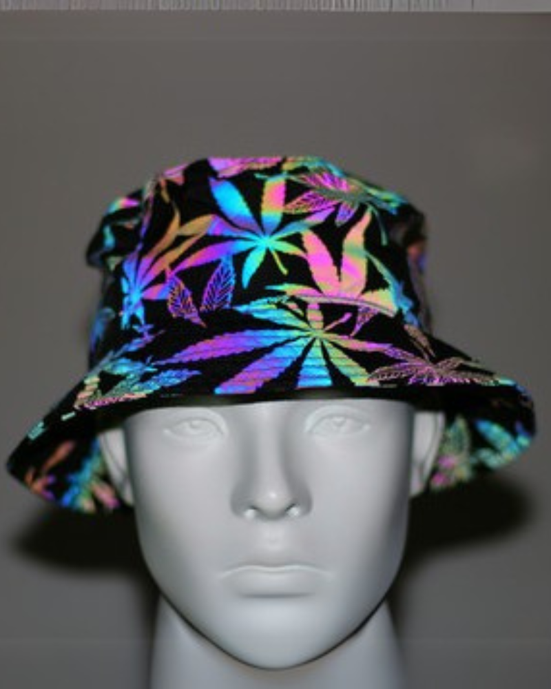 Hip Hop Rainbow Reflective Bucket Hat Zeroph