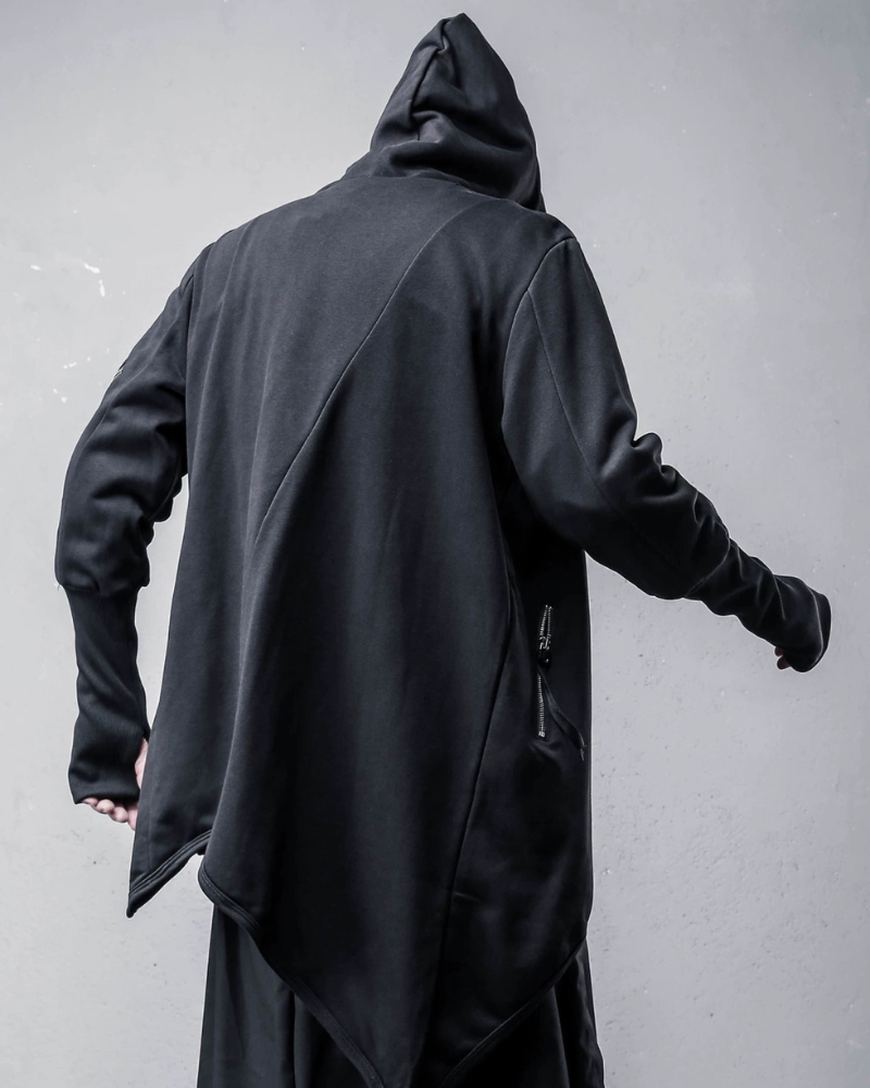 Japanese Techwear Zipper Hooded Jacket Zeroph