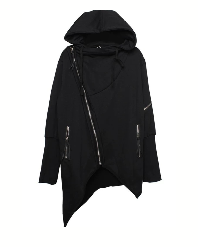 Japanese Techwear Zipper Hooded Jacket Zeroph