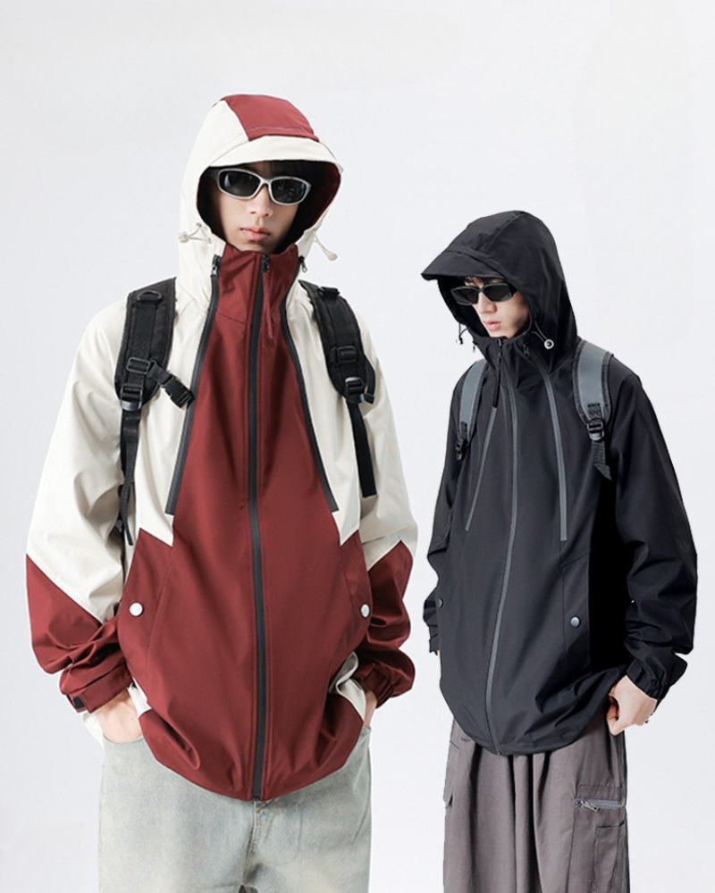 Outdoor Couple Camping Waterproof Jacket Zeroph