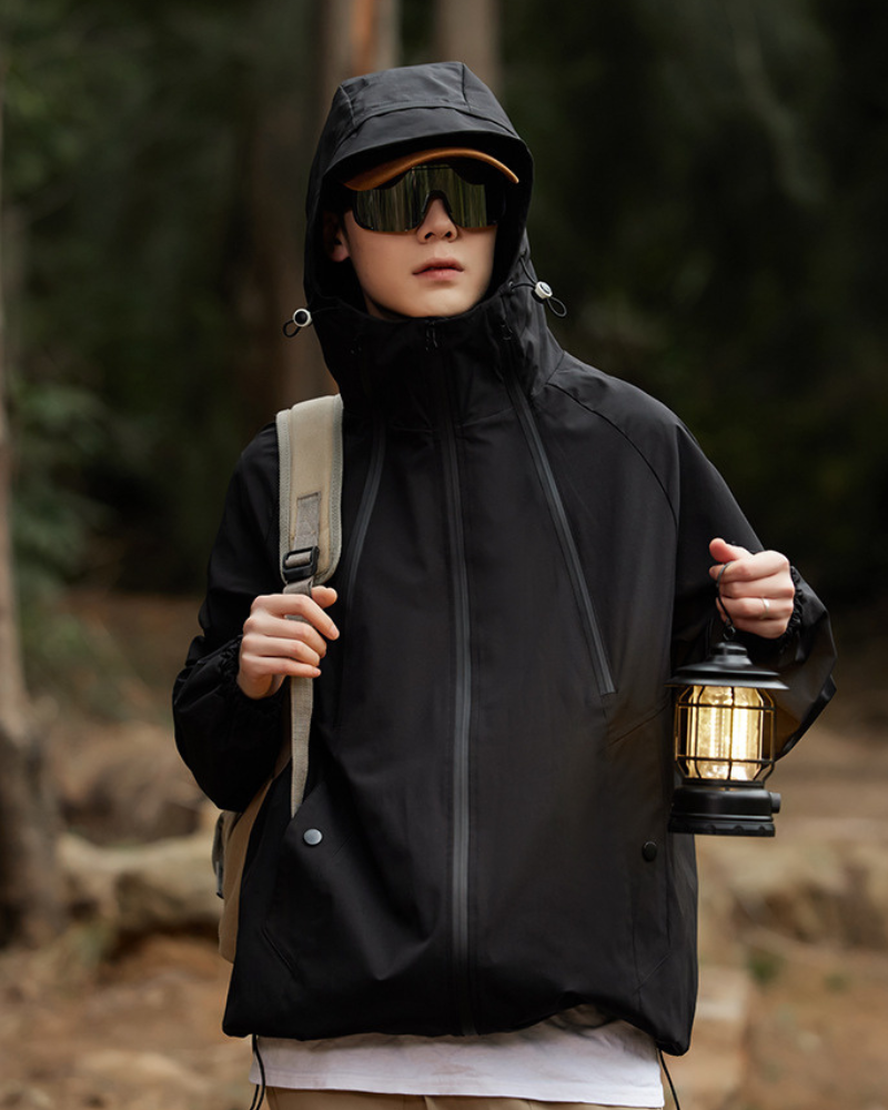 Outdoor Couple Camping Waterproof Jacket Zeroph