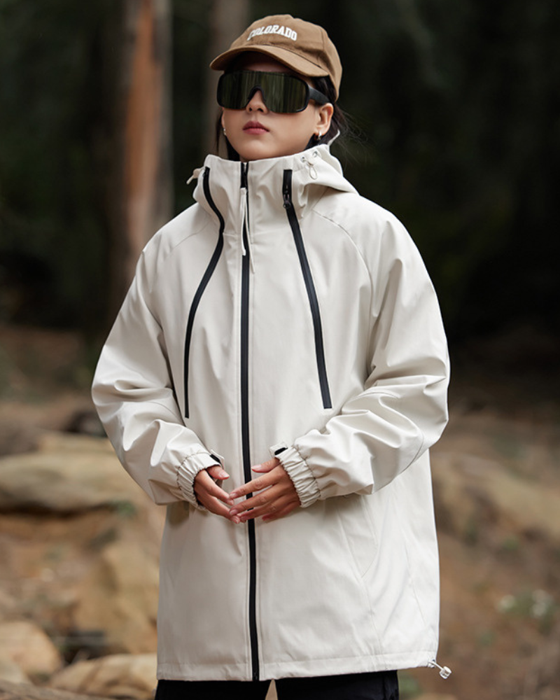 Outdoor Couple Camping Waterproof Jacket Zeroph