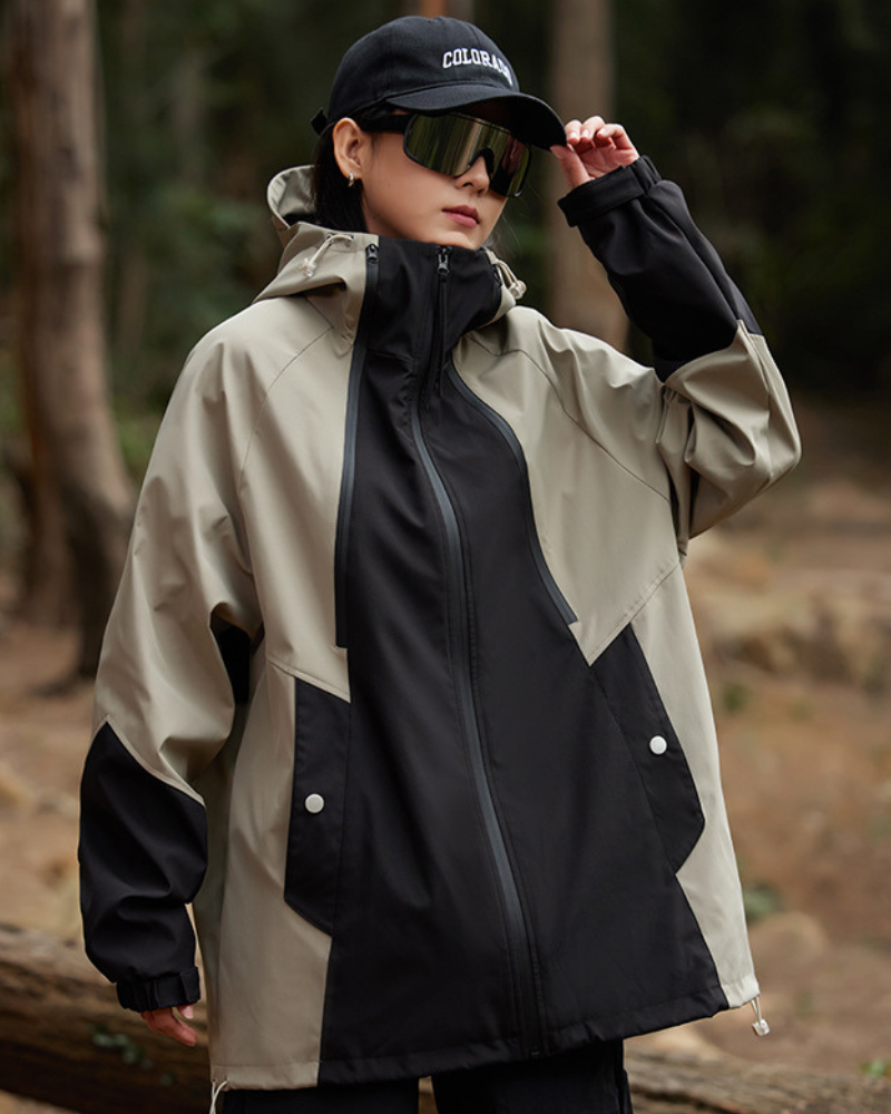 Outdoor Couple Camping Waterproof Jacket Zeroph