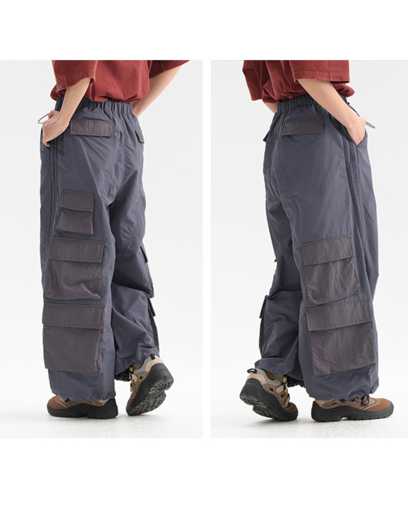 Outdoor Hiking Unisex Multi-Pocket Cargo Baggy Pants Zeroph