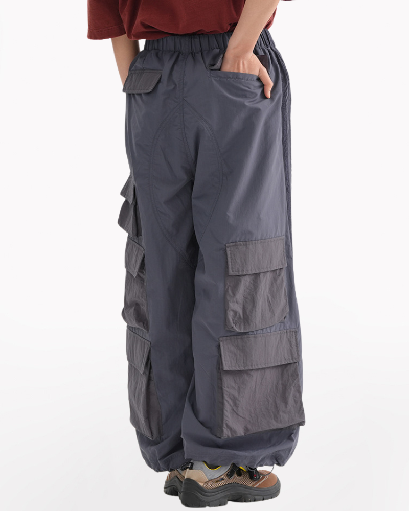 Outdoor Hiking Unisex Multi-Pocket Cargo Baggy Pants Zeroph