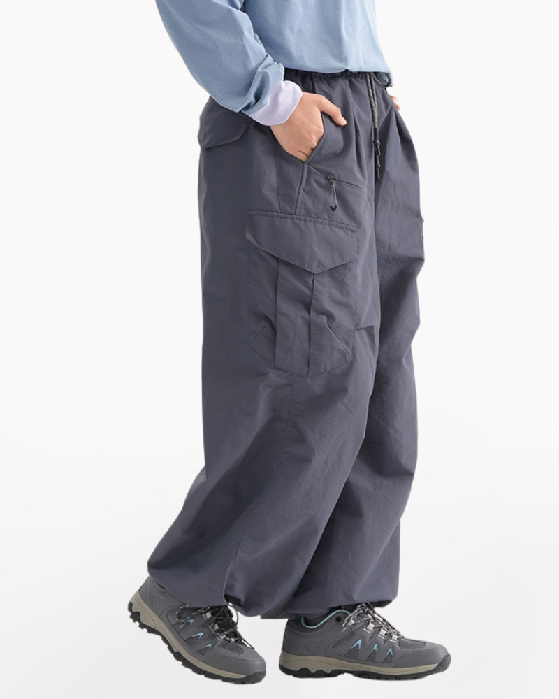 Outdoor Unisex Windproof Cargo Hiking Baggy Pants