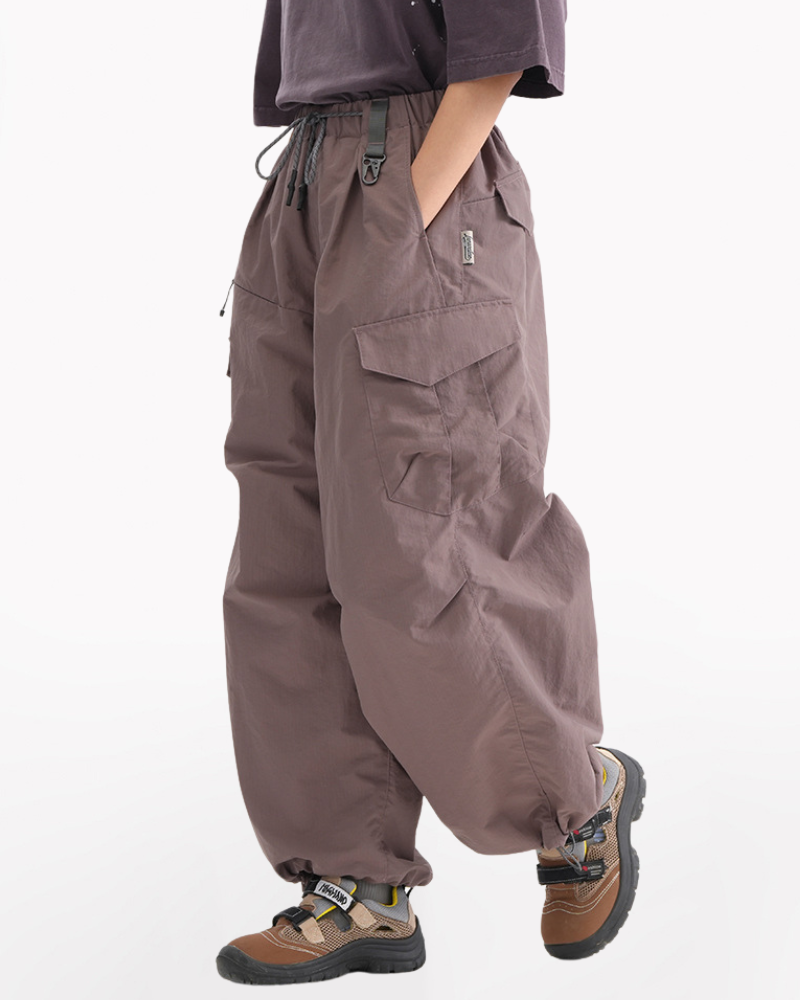 Outdoor Unisex Windproof Cargo Hiking Baggy Pants