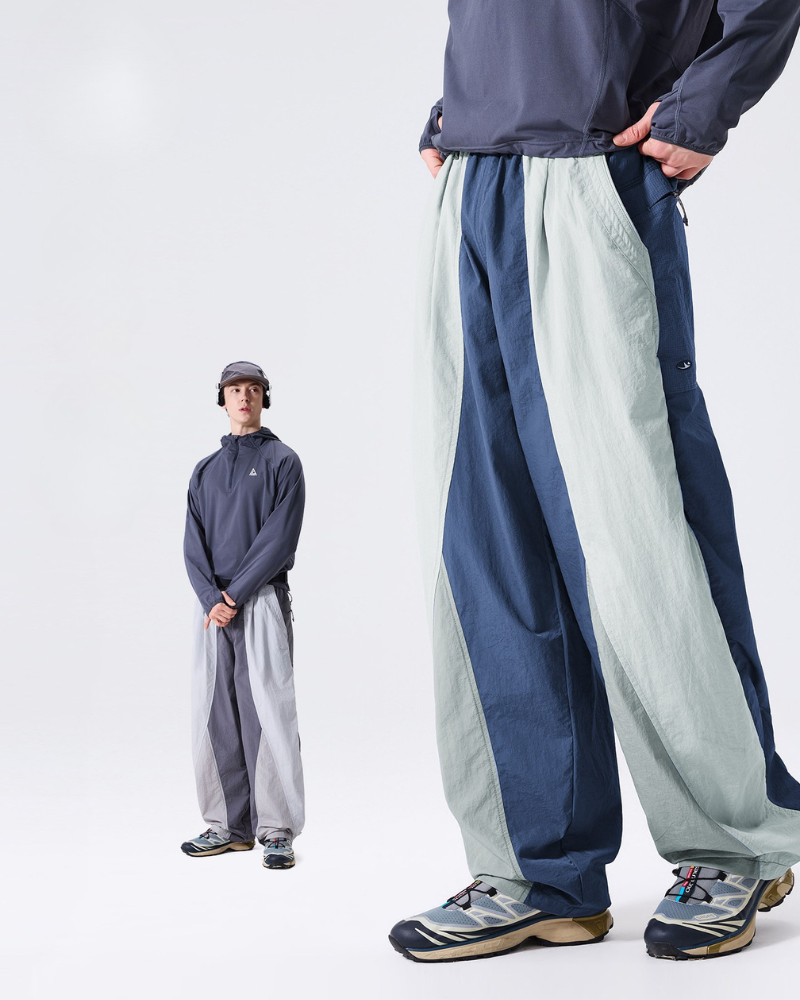 Outdoor Mountain Style Unisex Loose Fit Sports Hiking Pants