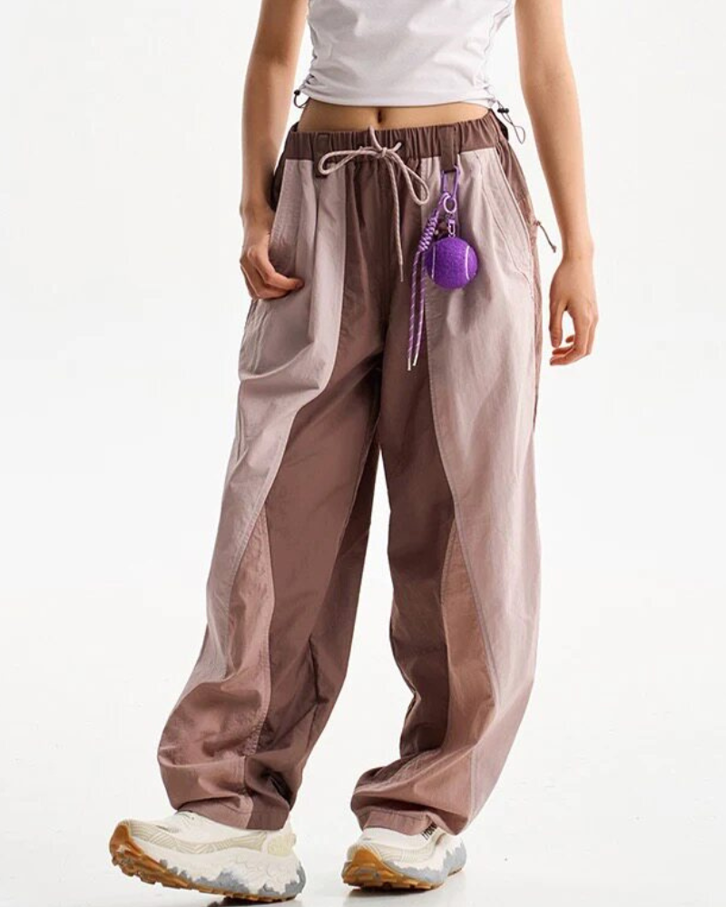 Outdoor Mountain Style Unisex Loose Fit Sports Hiking Pants