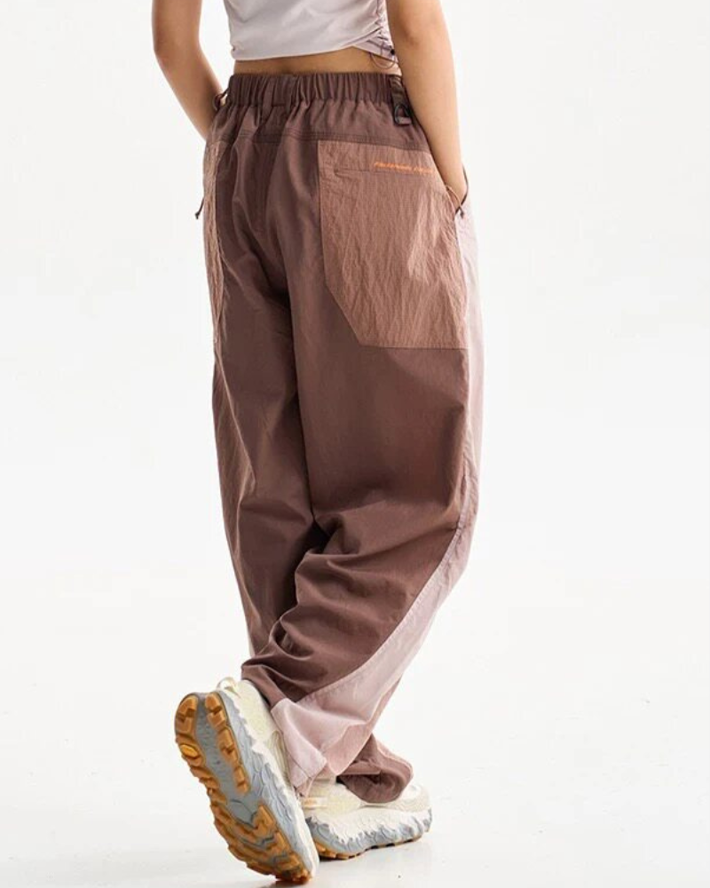 Outdoor Mountain Style Unisex Loose Fit Sports Hiking Pants