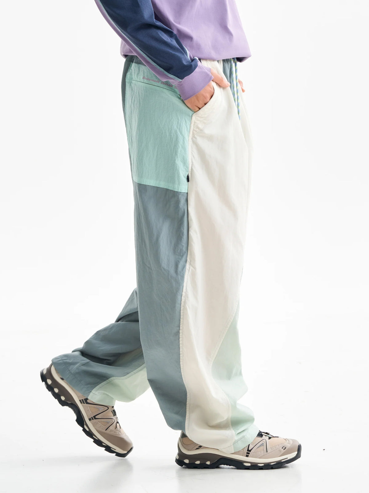 Outdoor Mountain Style Unisex Loose Fit Sports Hiking Pants