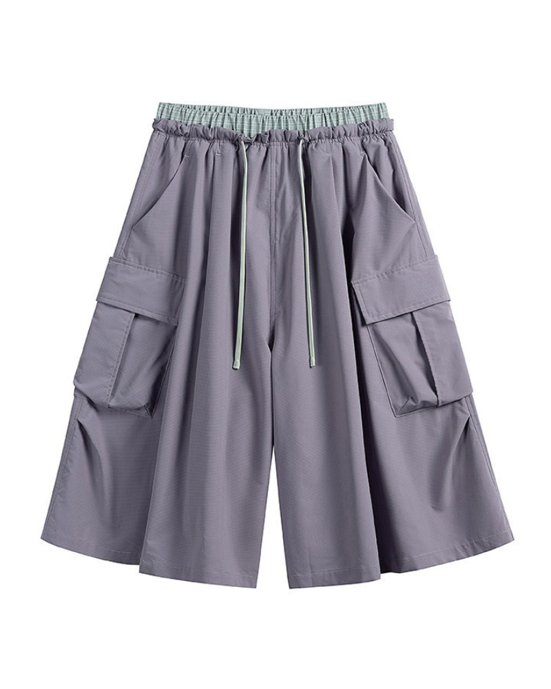 Outdoor Quick-Drying Women's Cargo Hiking Capri Pants