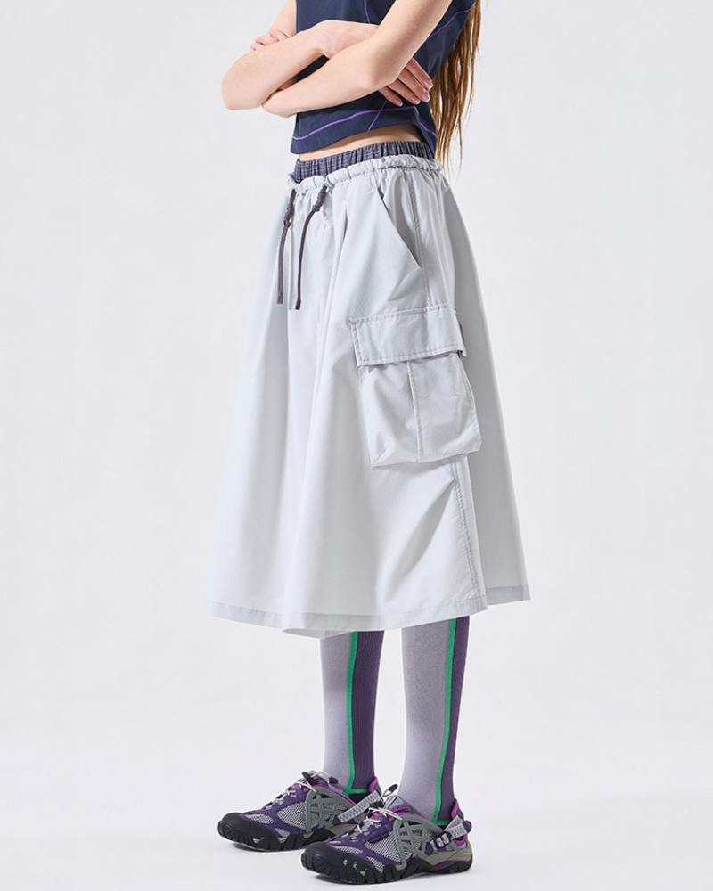 Outdoor Quick-Drying Women's Cargo Hiking Capri Pants