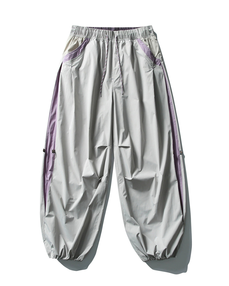 Outdoor Sports Unisex Lightweight Quick-Drying Loose Hiking Pants