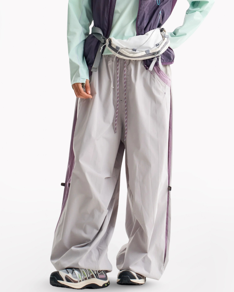 Outdoor Sports Unisex Lightweight Quick-Drying Loose Hiking Pants