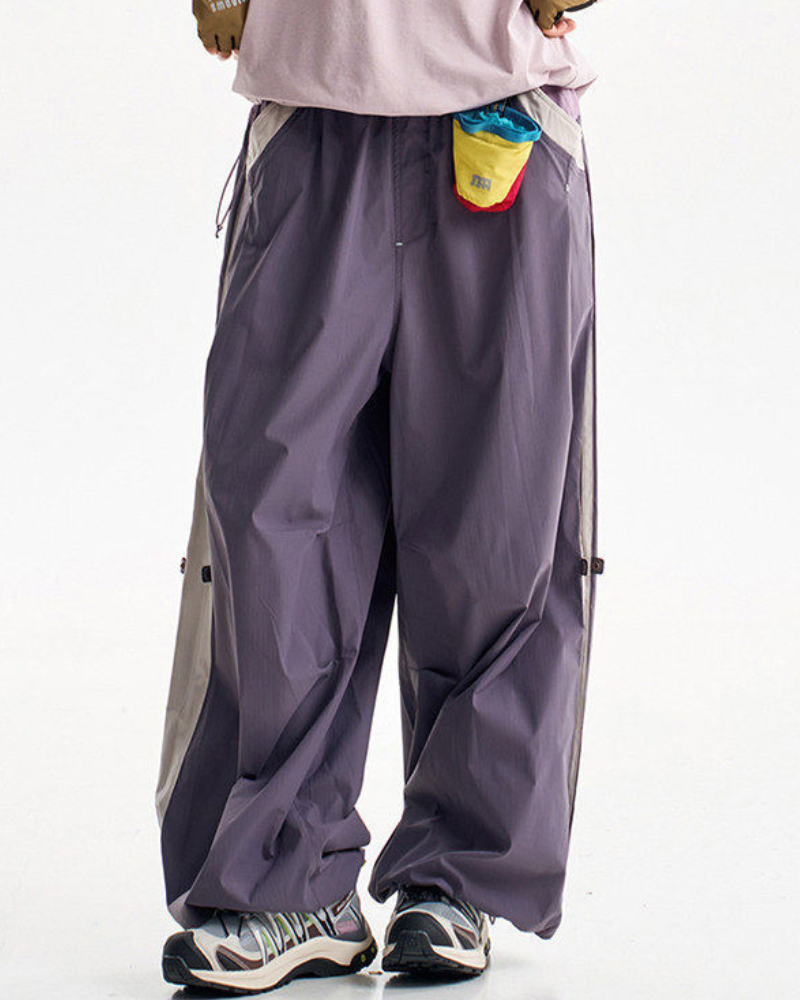 Outdoor Sports Unisex Lightweight Quick-Drying Loose Hiking Pants