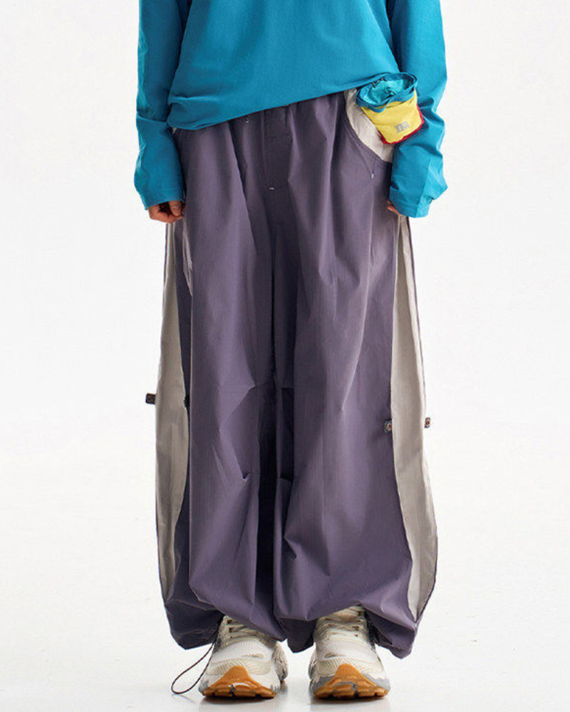 Outdoor Sports Unisex Lightweight Quick-Drying Loose Hiking Pants