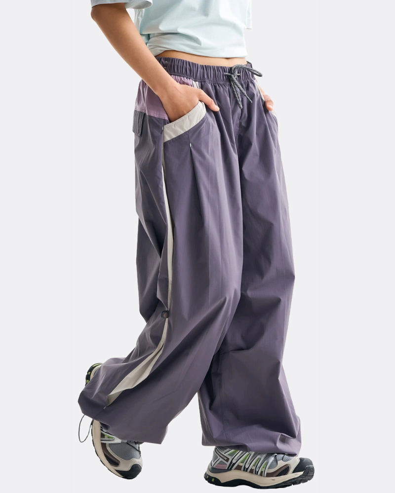 Outdoor Sports Unisex Lightweight Quick-Drying Loose Hiking Pants