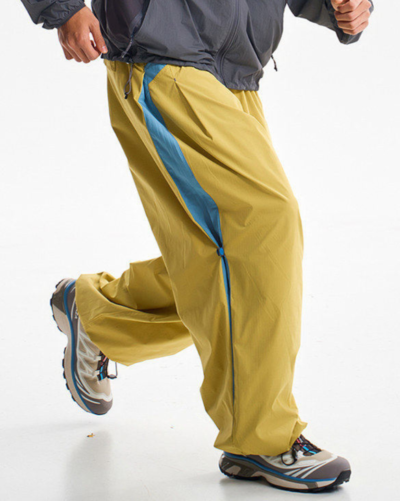Outdoor Sports Unisex Lightweight Quick-Drying Loose Hiking Pants