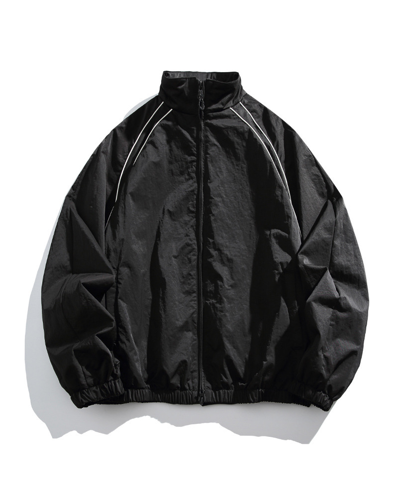 Outdoor Unisex Windproof Sports Couples Loose-Fitting Jacket
