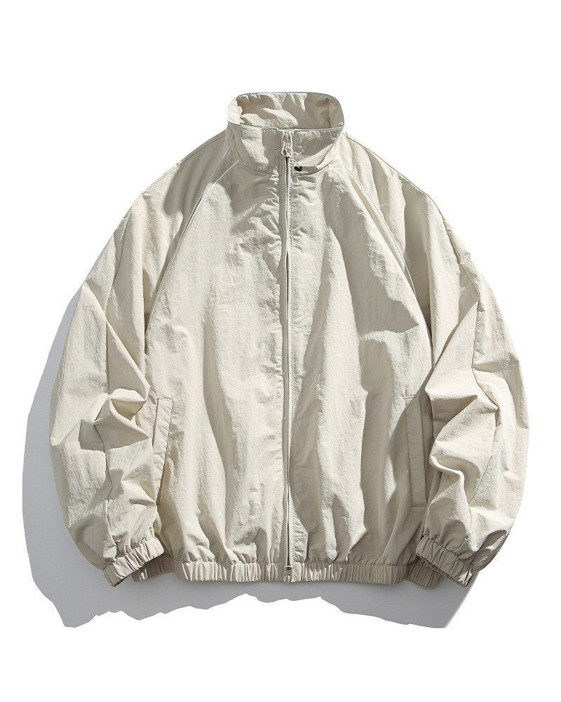 Outdoor Unisex Windproof Sports Couples Loose-Fitting Jacket