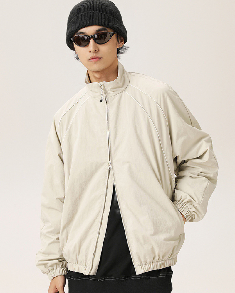 Outdoor Unisex Windproof Sports Couples Loose-Fitting Jacket